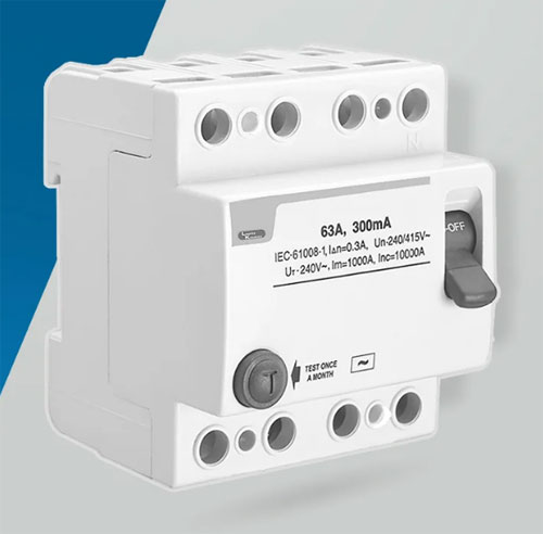 Residual Current Circuit breaker - RCCB