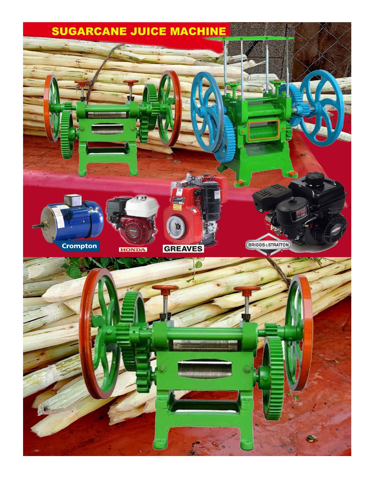 sugarcane machines